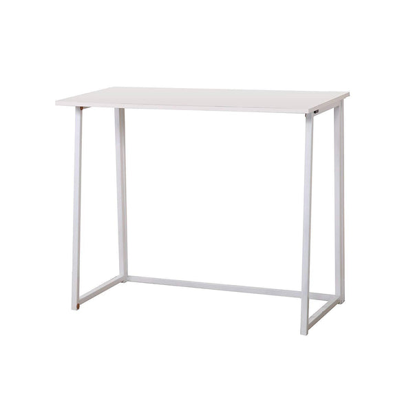 Compact Folding Desk in White (No Assembly) - daals