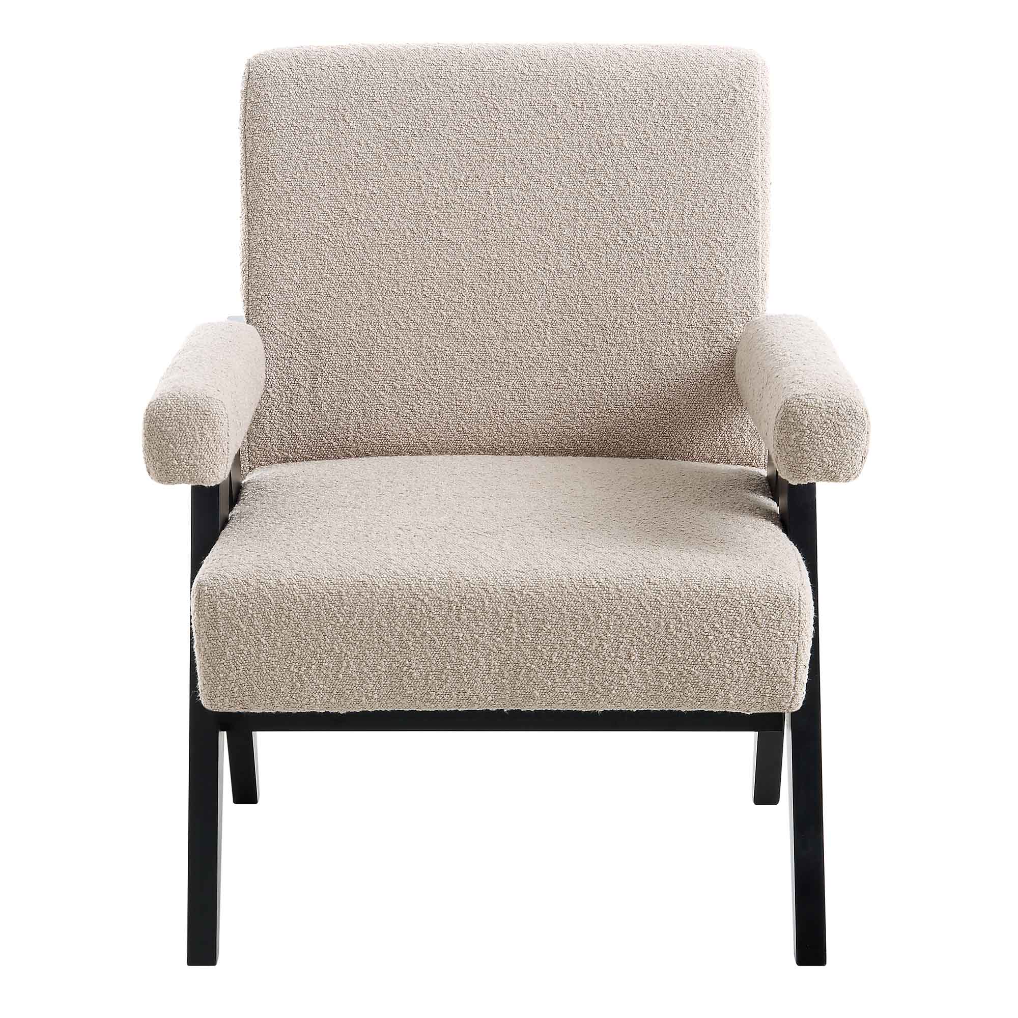Chinnor Sand Boucle Accent Chair