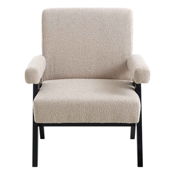Chinnor Sand Boucle Accent Chair