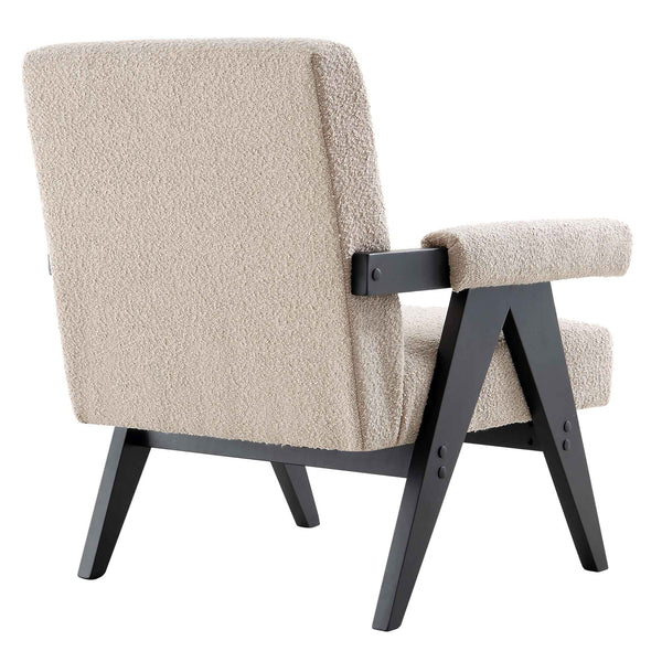 Chinnor Sand Boucle Accent Chair