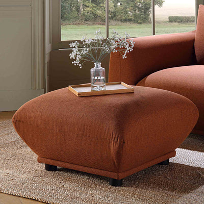 Gianni Pouffe, Terracotta Fabric