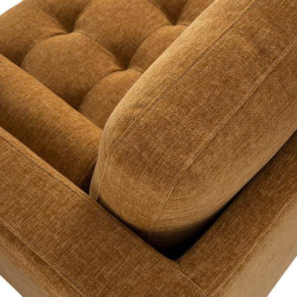 Henrietta 5+Seater Corner Sofa, Spiced Honey Chenille