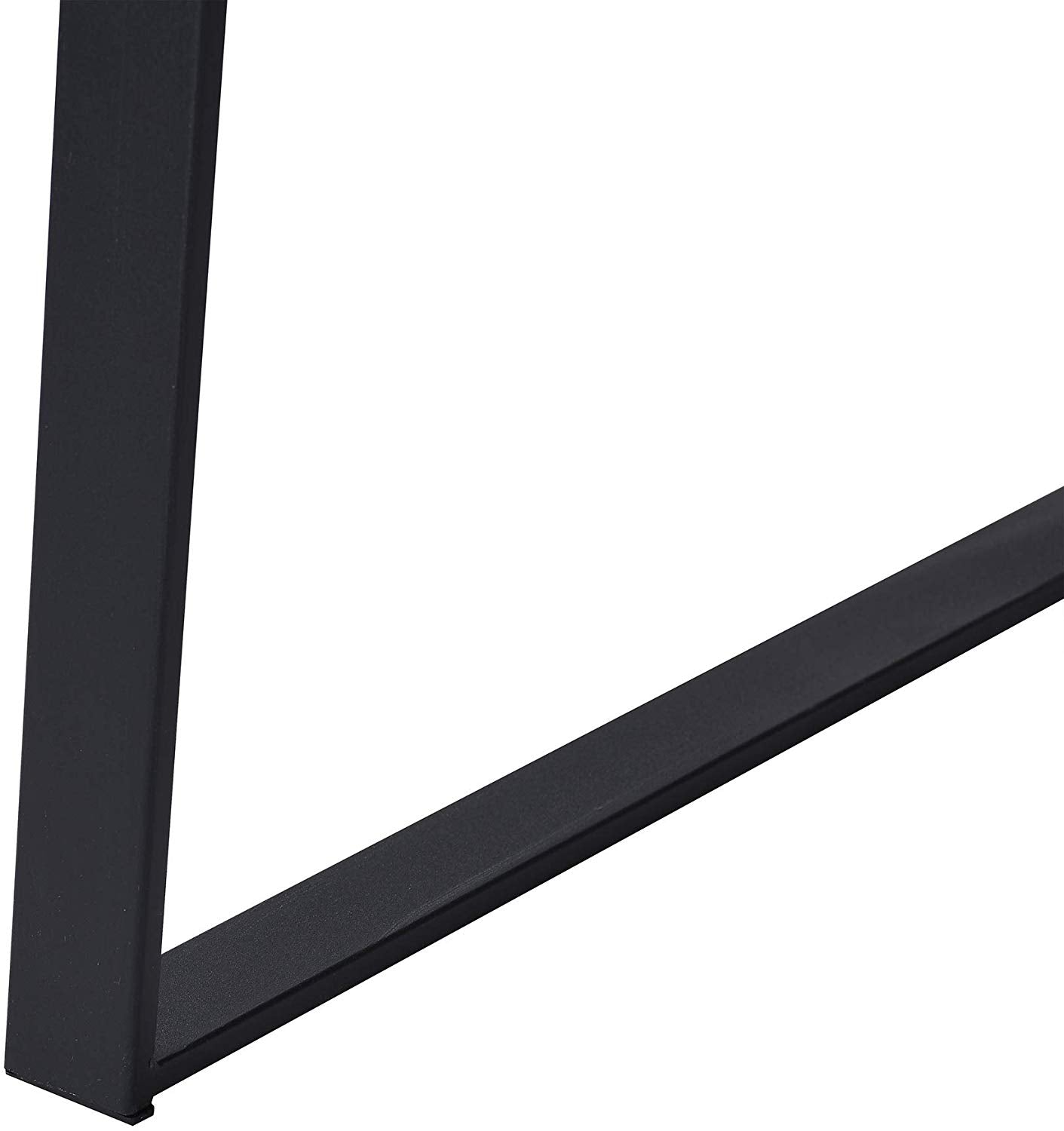 KLOTEN Oak Desk with Black Metal Legs