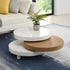 Gomboc 3 Tier High Gloss Rotating Coffee Table