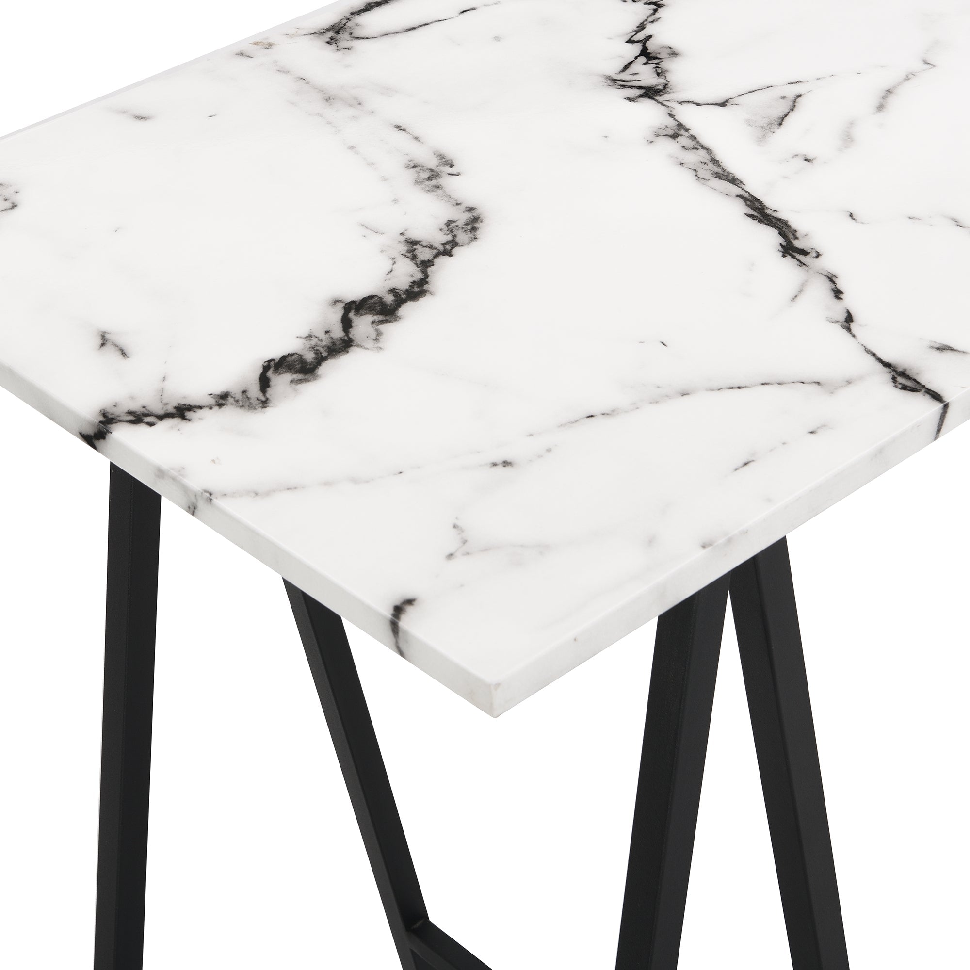 Ravena Marble Effect Console Table