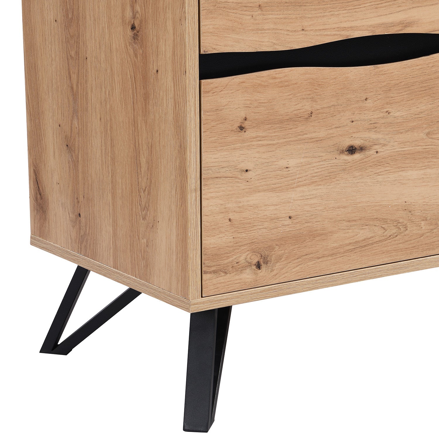 Weston Oak Effect 6 Drawer Chest of Drawers