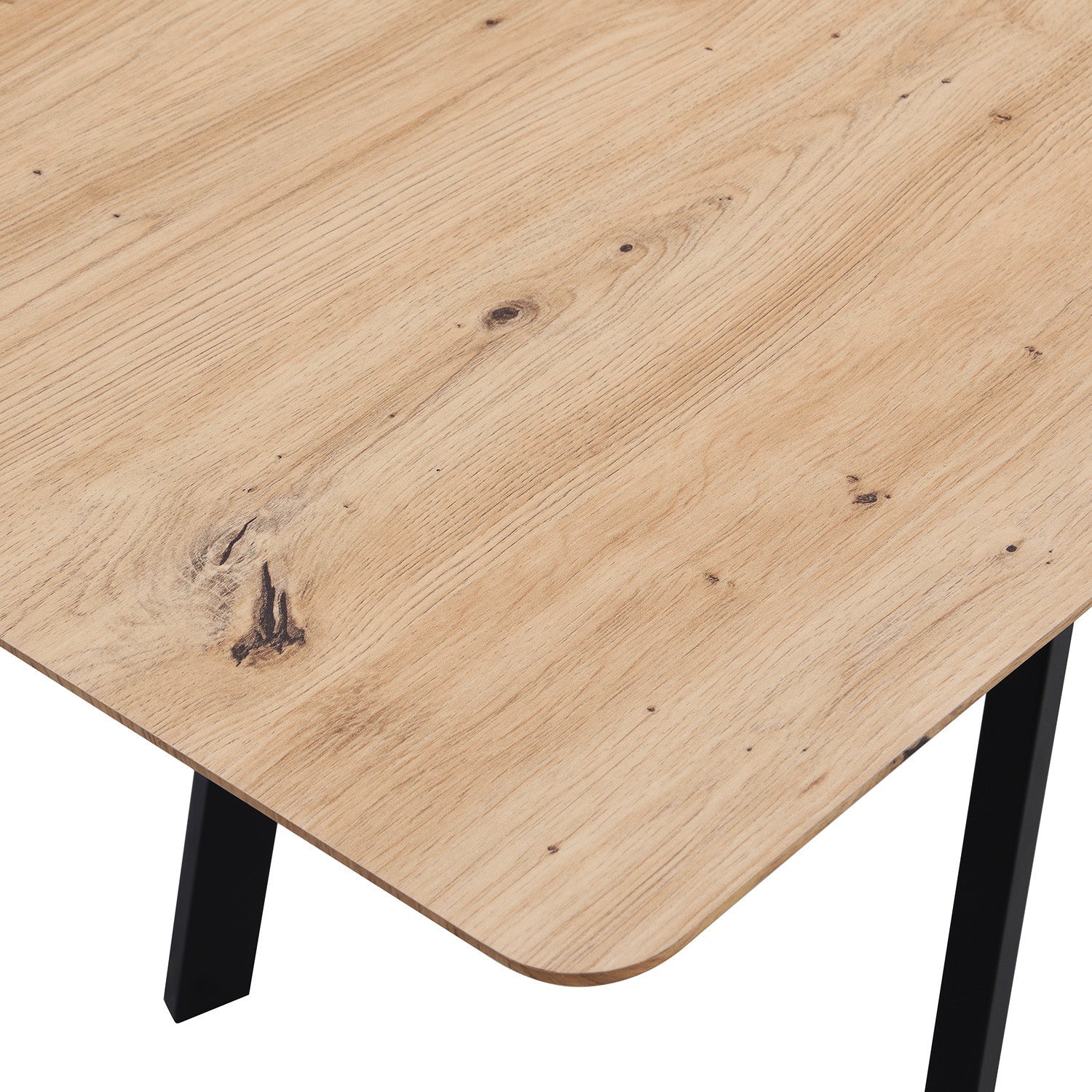 Weston Oak Effect Extendable 6-8 Seater Dining Table