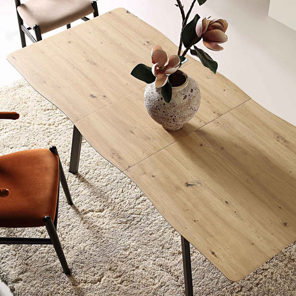 Weston Oak Effect Extendable 6-8 Seater Dining Table