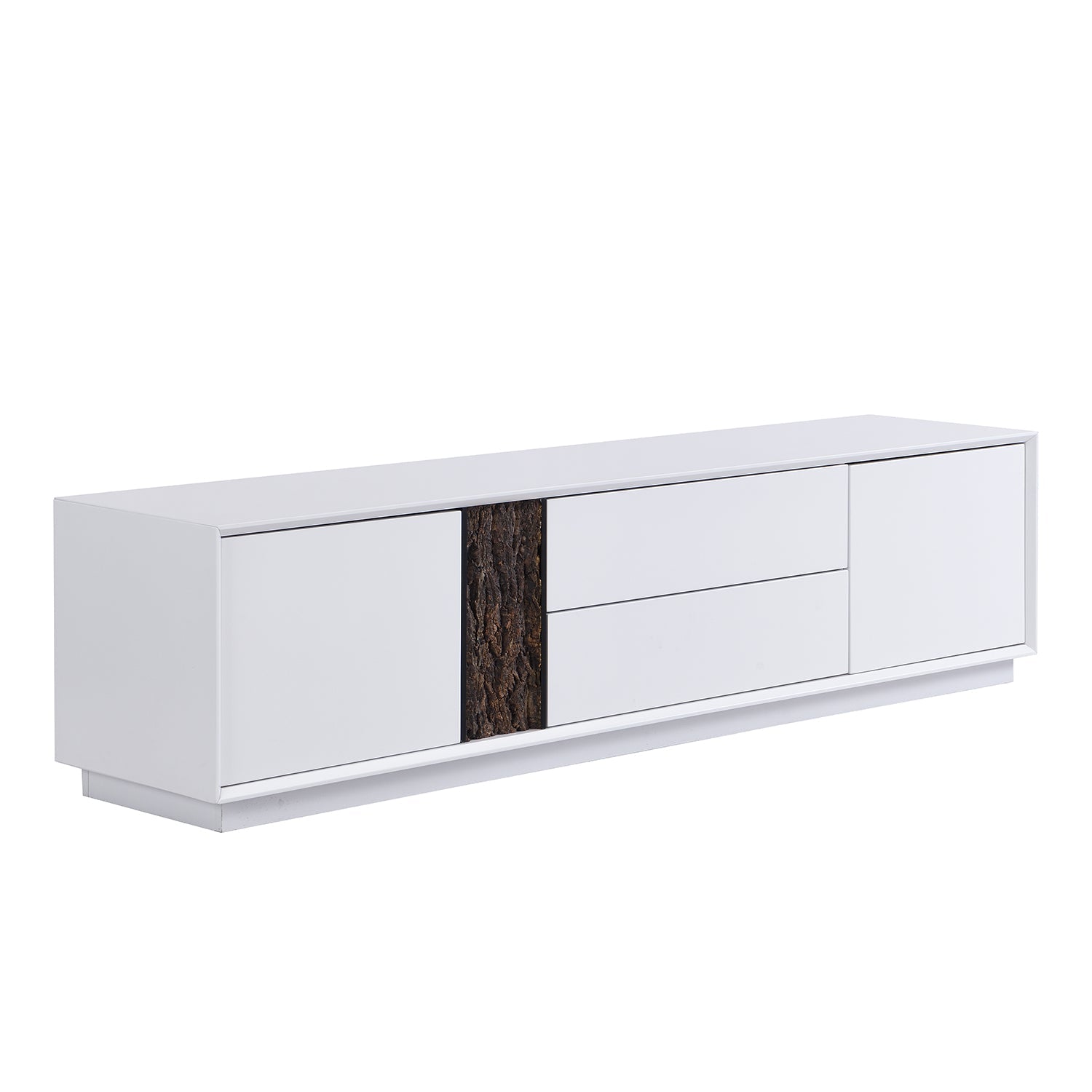 Glen Tree Bark Extra Wide LED TV Unit