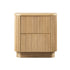 Maru 2-Drawer Bedside Table, Oak