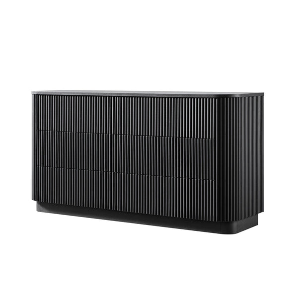 Maru Chest of 6 Drawers, Black