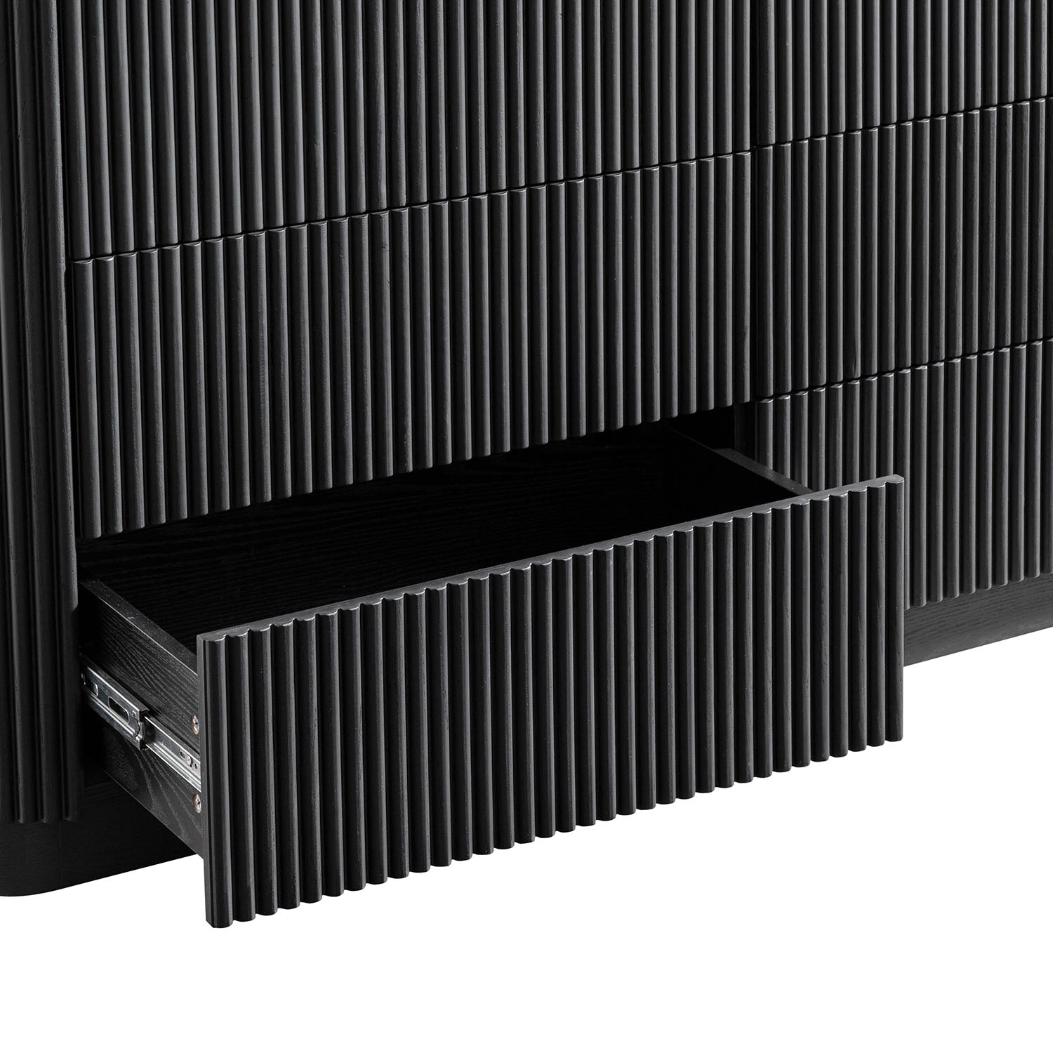 Maru Chest of 6 Drawers, Black