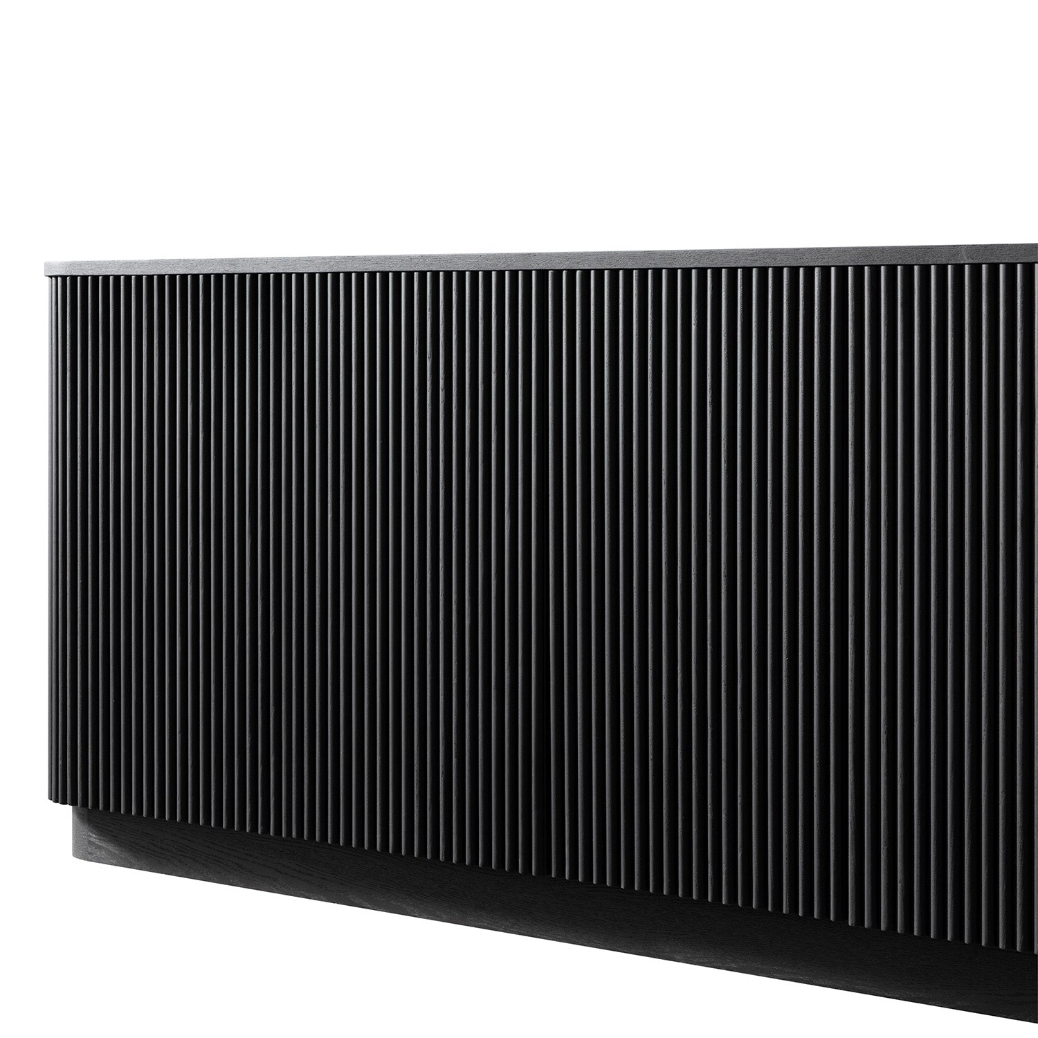 Maru Large 4-Door Sideboard, Black