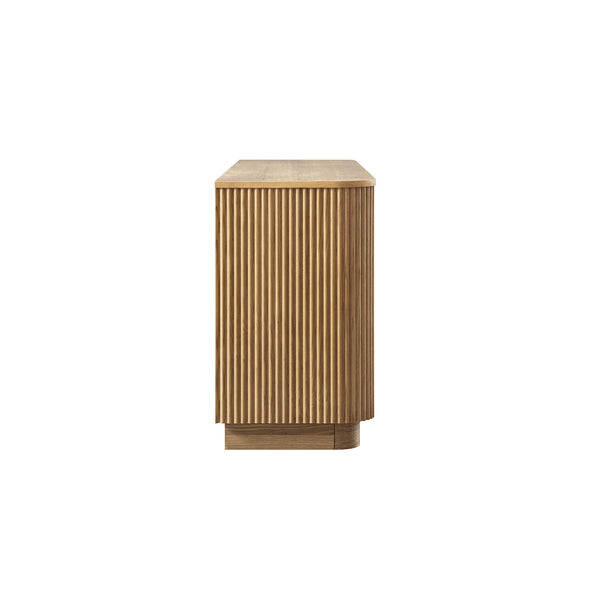 Maru Large 4-Door Sideboard, Oak