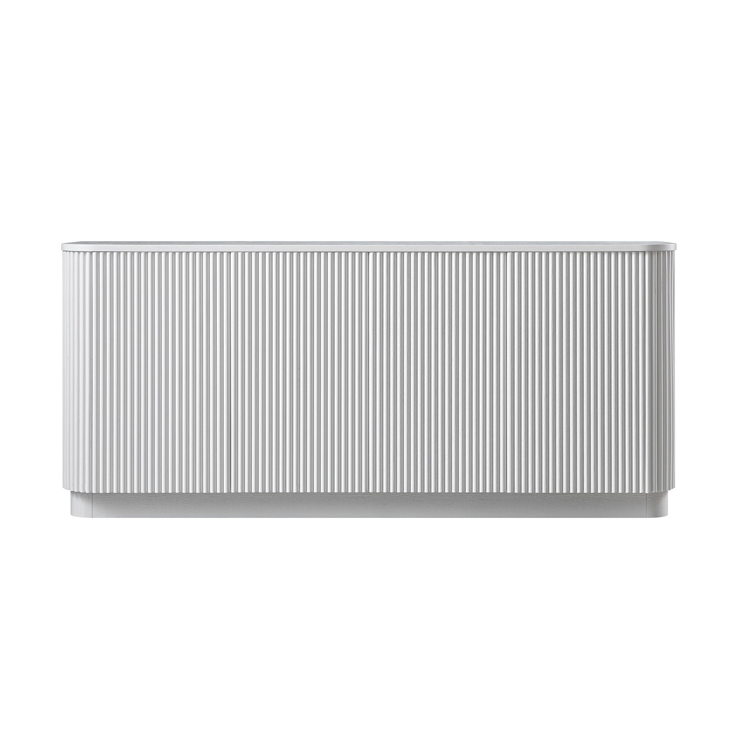 Maru Large 4-Door Sideboard, Washed White