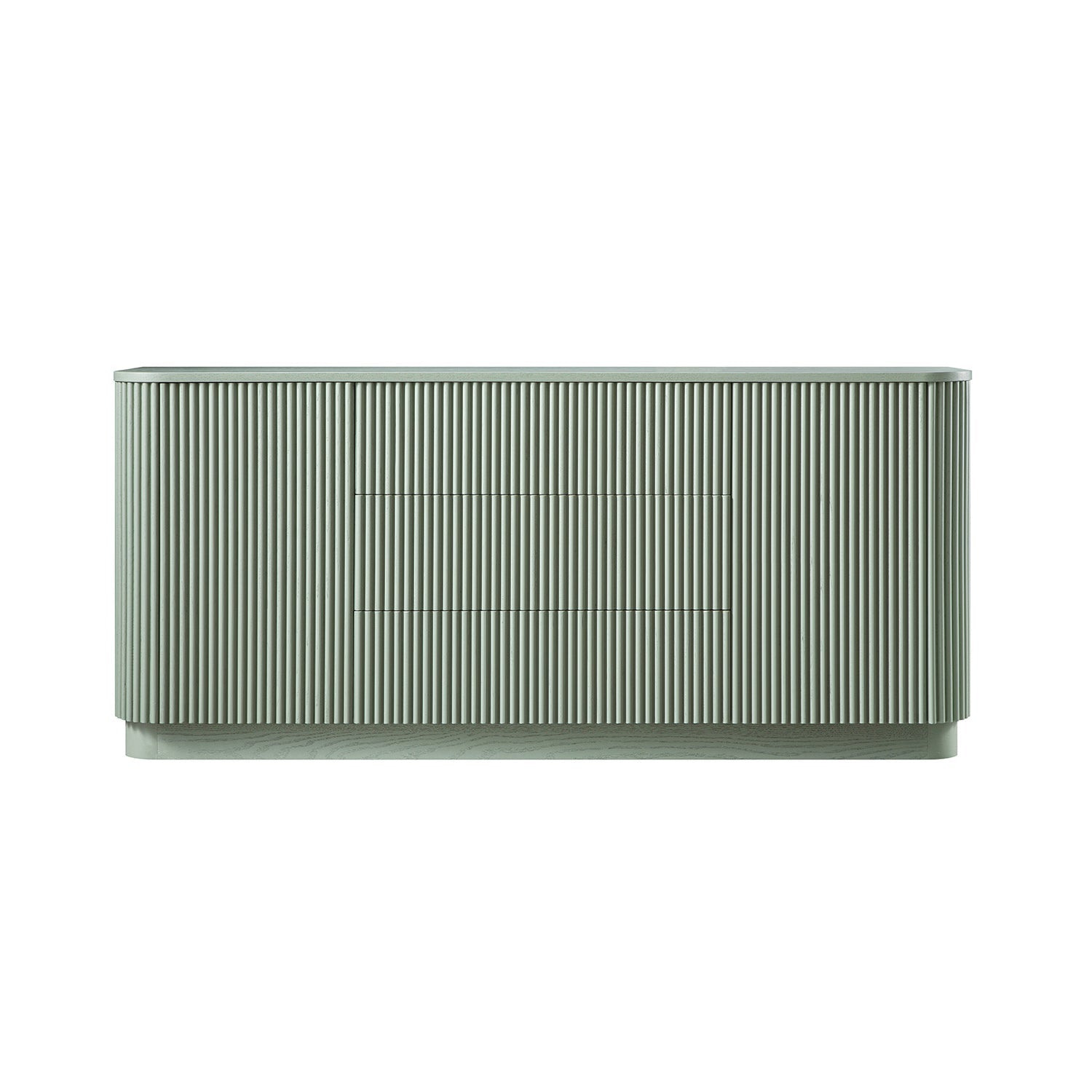 Maru Large 2-Door Sideboard with Drawers, Sage Green