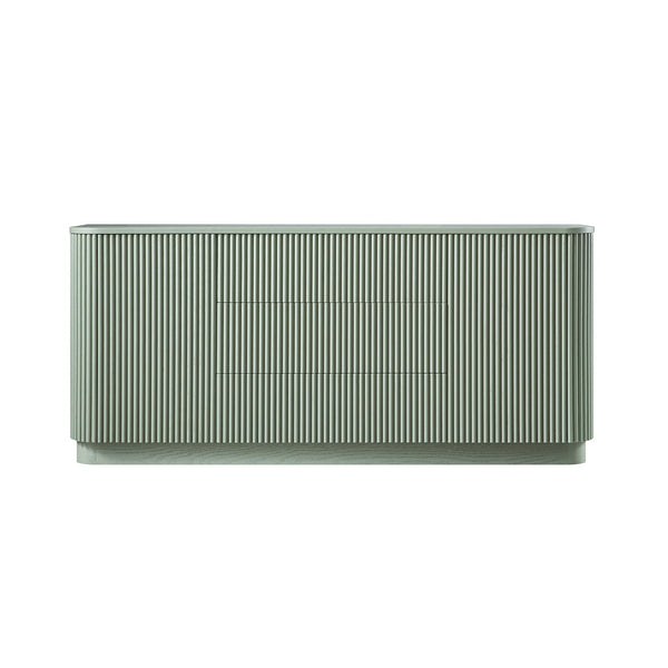 Maru Large 2-Door Sideboard with Drawers, Sage Green