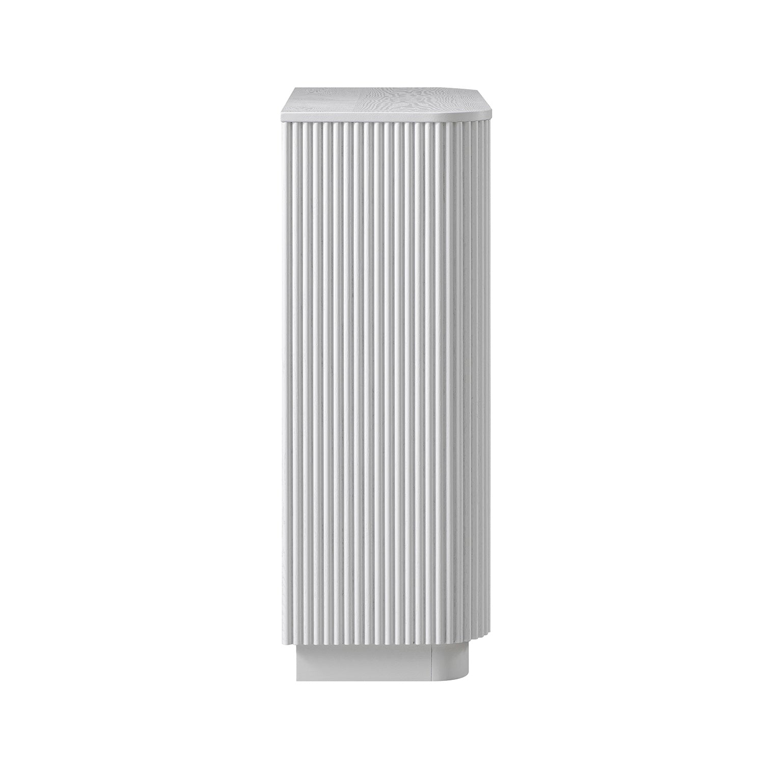 Maru Tall Cabinet, Washed White