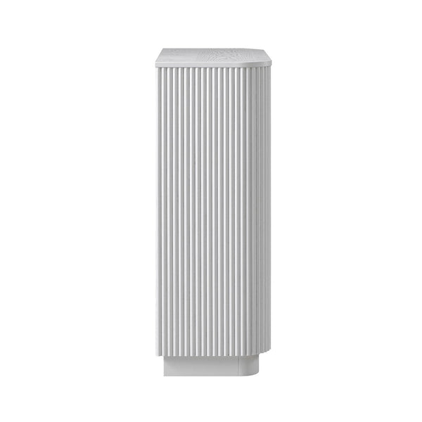 Maru Tall Cabinet, Washed White