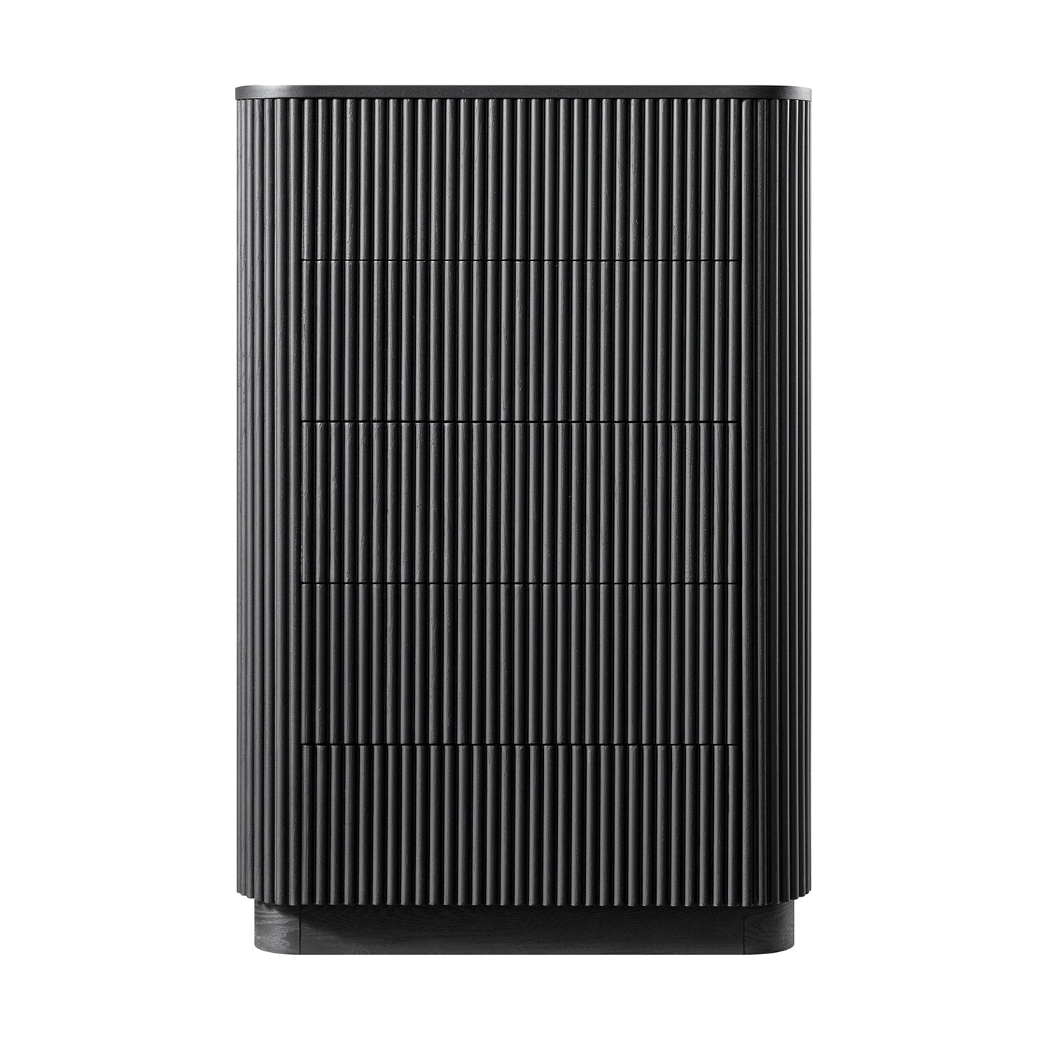 Maru Chest of 5 Drawers, Black