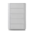 Maru Chest of 5 Drawers, Washed White