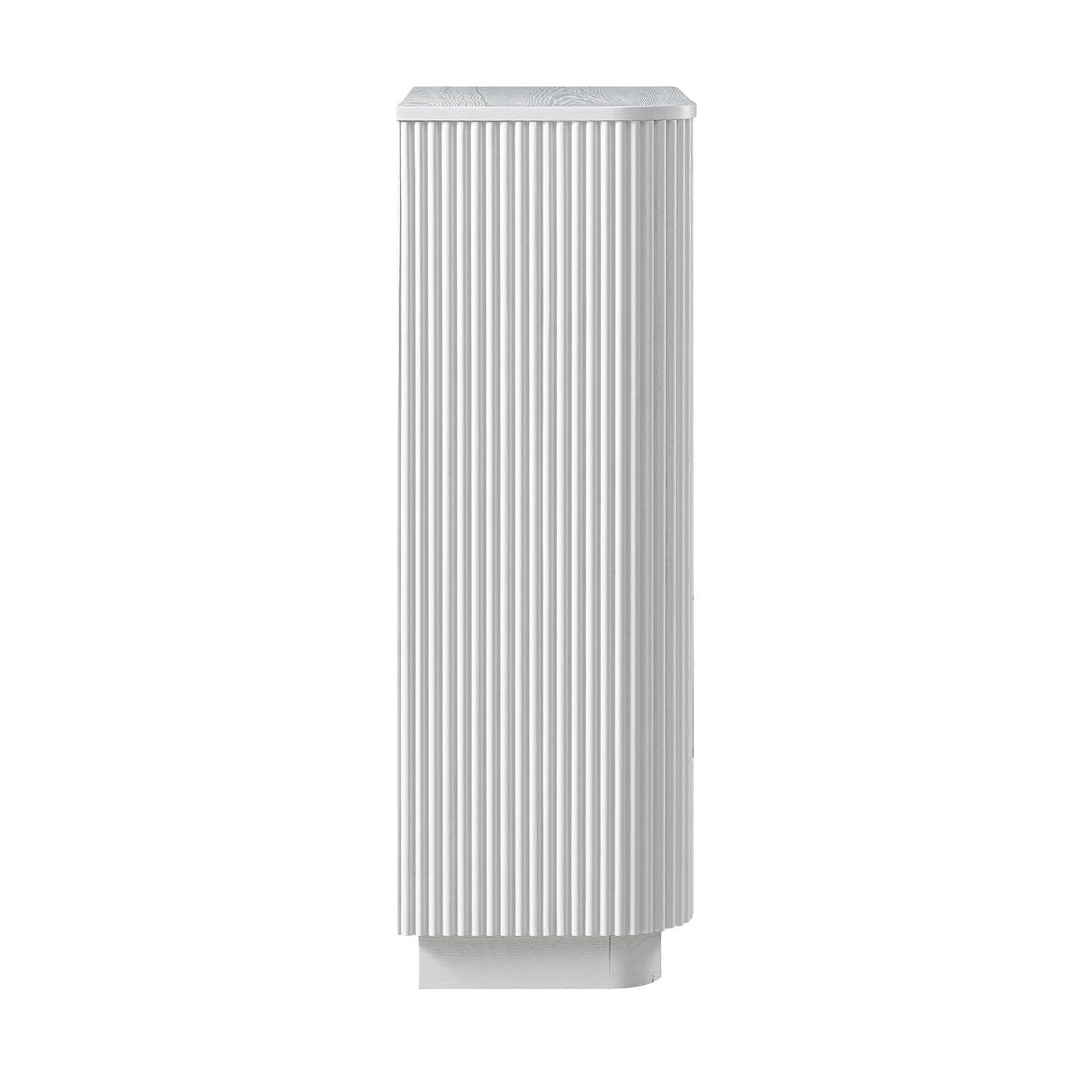 Maru Chest of 5 Drawers, Washed White