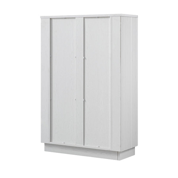 Maru Chest of 5 Drawers, Washed White