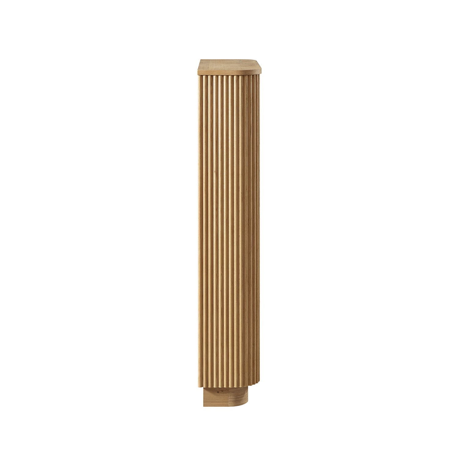 Maru 3-Door Shoe Storage Cabinet, Oak