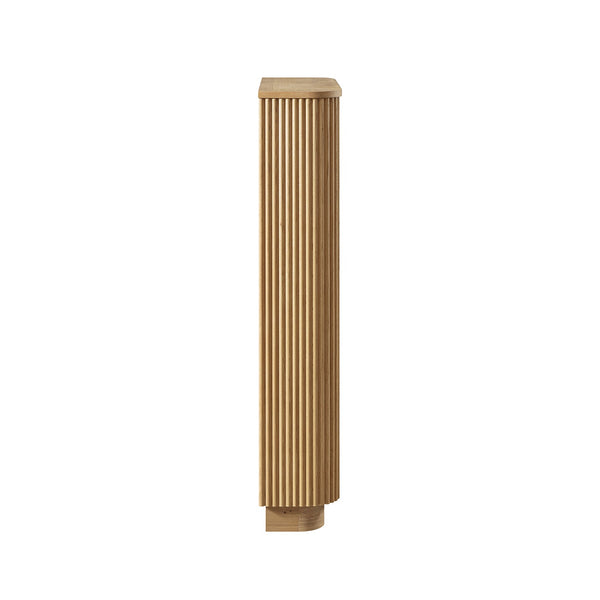 Maru 3-Door Shoe Storage Cabinet, Oak