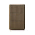 Maru 3-Door Shoe Storage Cabinet, Silver Oak