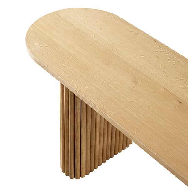 Maru 150cm Dining Bench, Oak