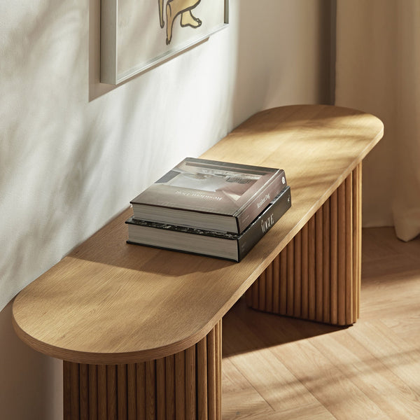 Maru 150cm Dining Bench, Oak
