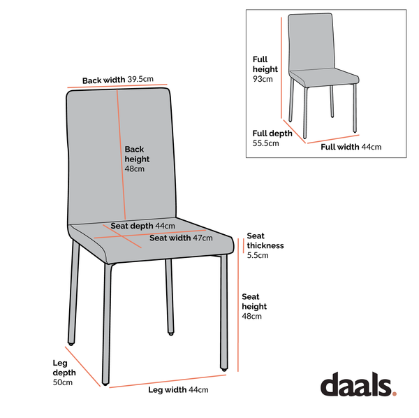Fernie Set of 2 Ochre Burnt Orange Velvet Dining Chairs with Upholstered Legs
