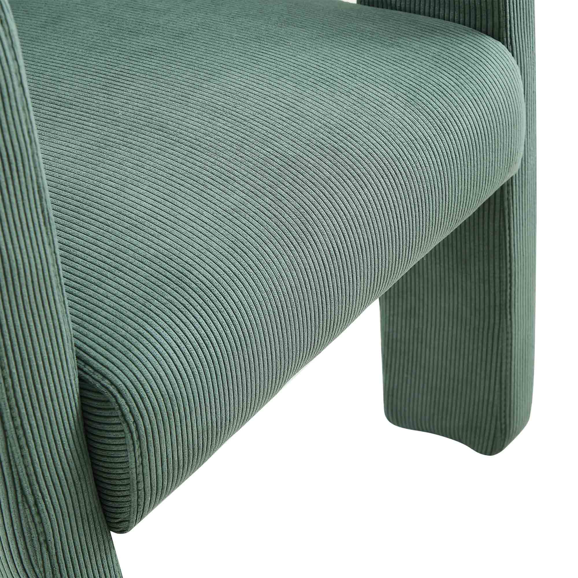 Greenwich Sage Green Corduroy Dining Chair