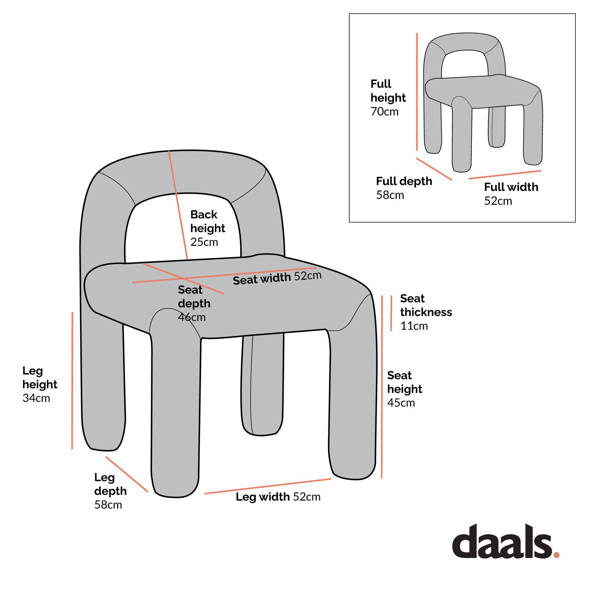 Libby Light Taupe Boucle Dining Chair
