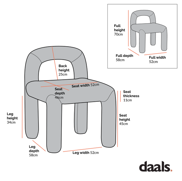 Libby Light Taupe Boucle Dining Chair