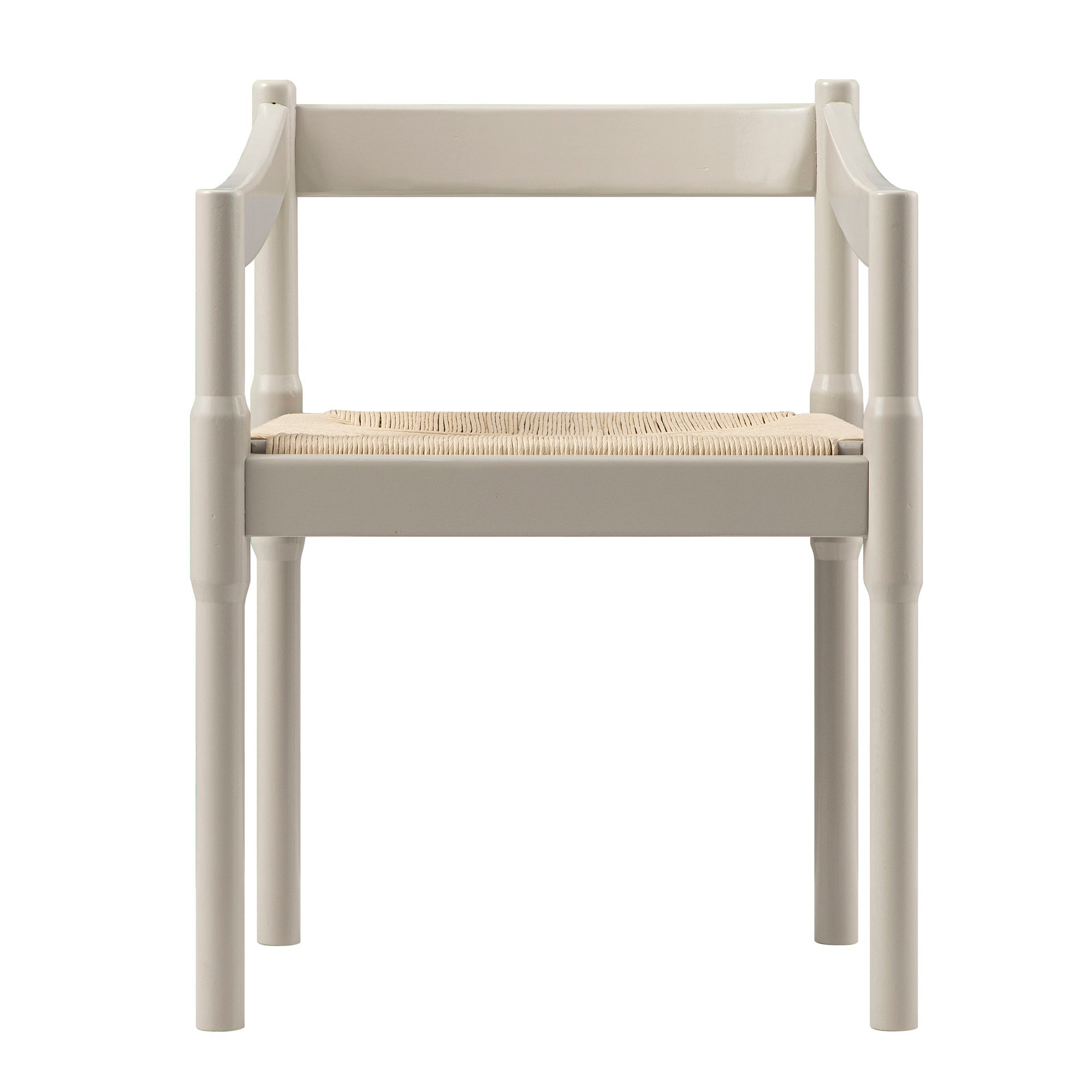 Minley 2-in-1 Carver Chair, Light Taupe High Gloss