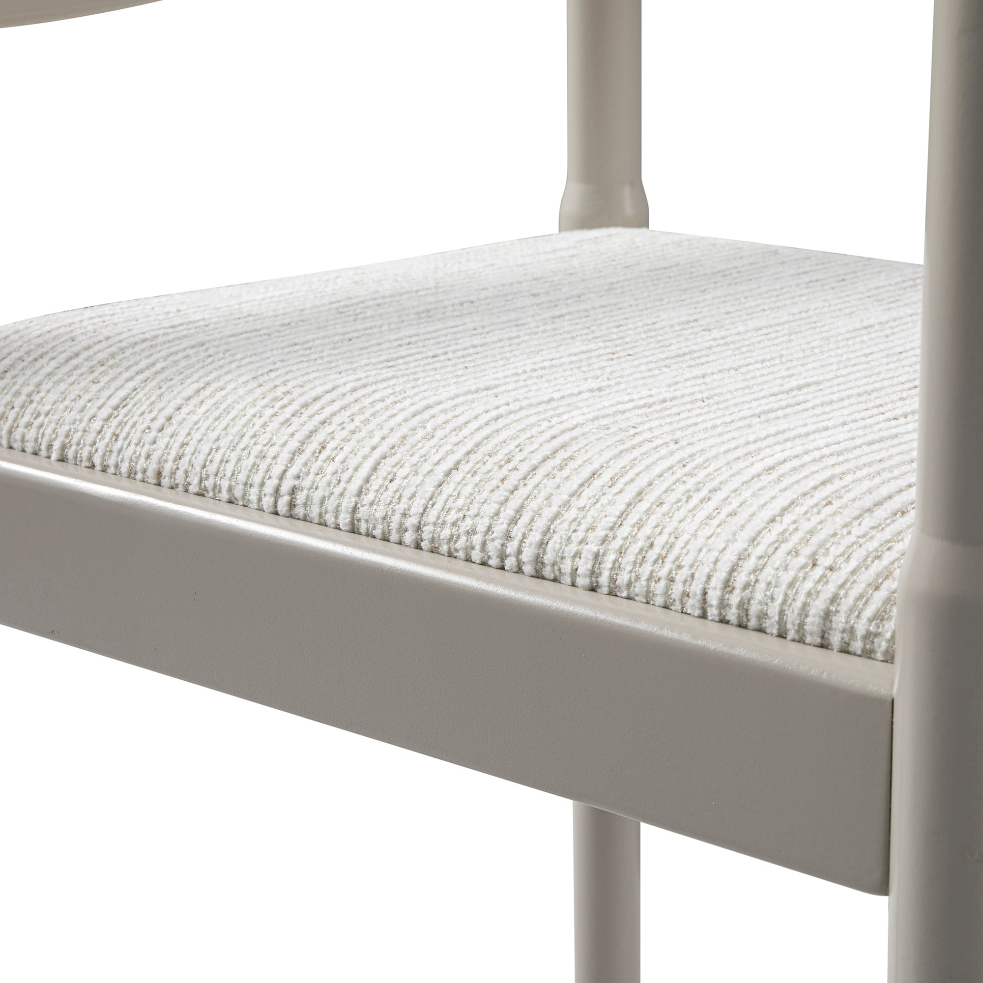 Minley 2-in-1 Carver Chair, Light Taupe High Gloss