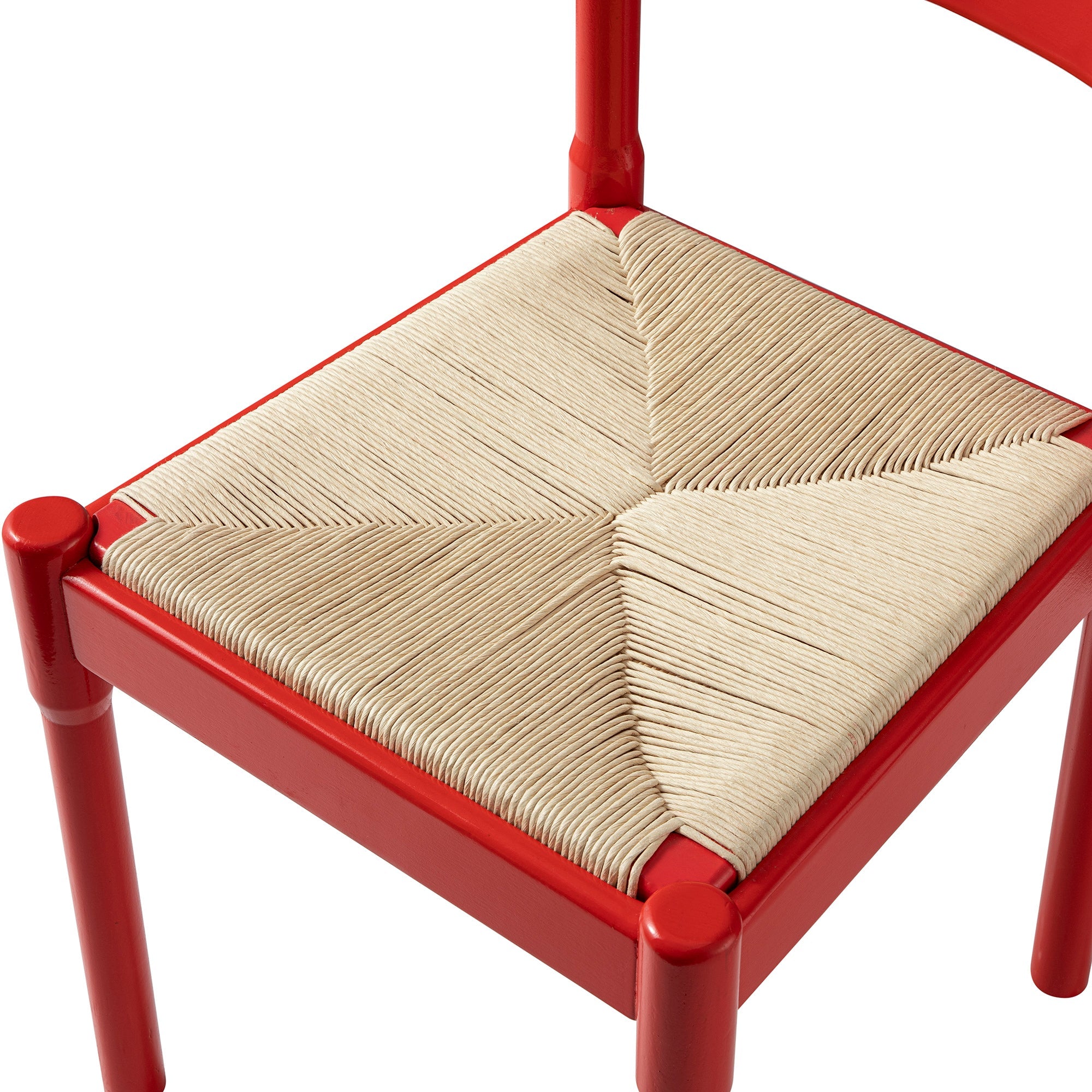 Minley 2-in-1 Dining Chair, Red High Gloss