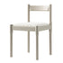 Minley 2-in-1 Dining Chair, Light Taupe High Gloss