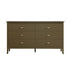 Oakham Chest of 6 Drawers, Olive Grove