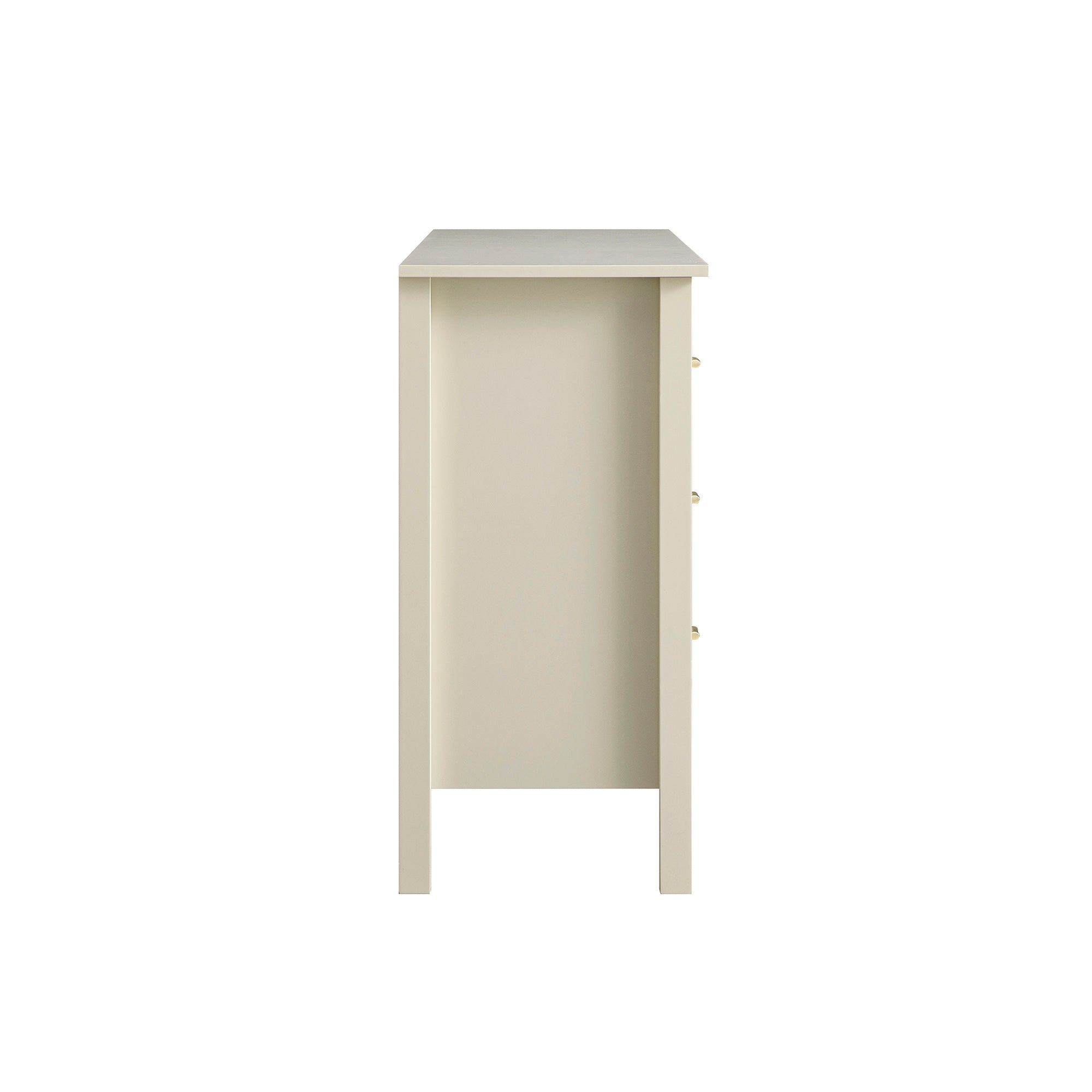Oakham Chest of 6 Drawers, Shaded White
