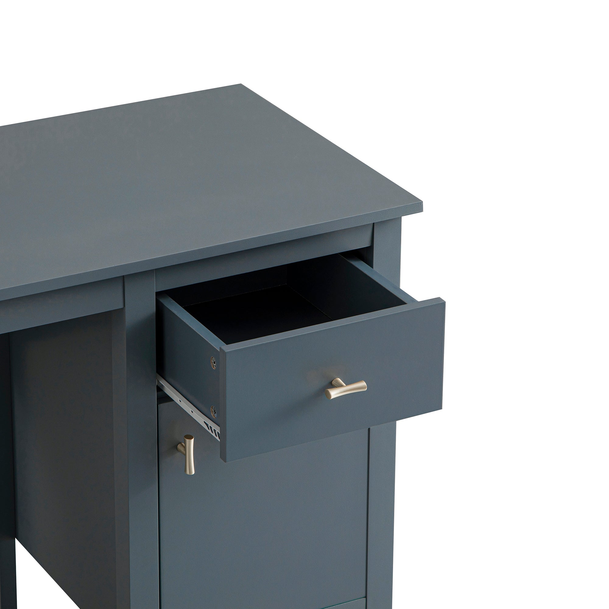 Oakham Writing Desk, Stormy Blue