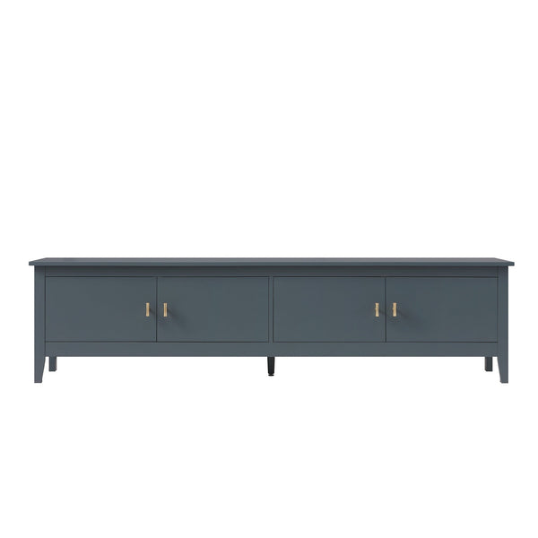 Oakham 180cm Wide TV Unit, Stormy Blue