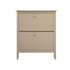 Oakham 2-Tier Shoe Cabinet, Deep Greige