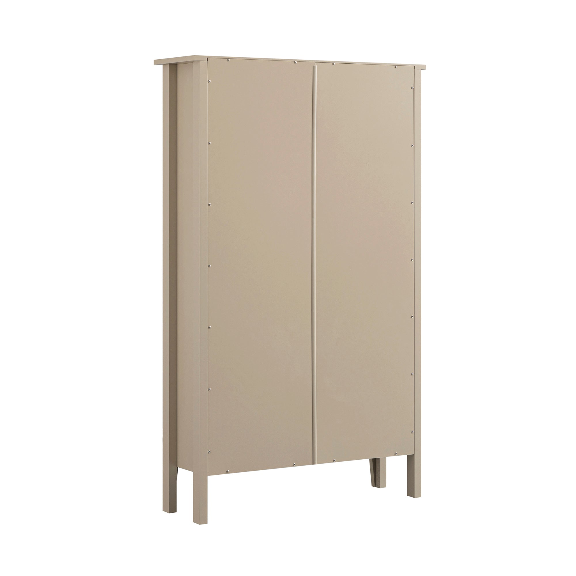 Oakham 3-Tier Shoe Cabinet, Deep Greige
