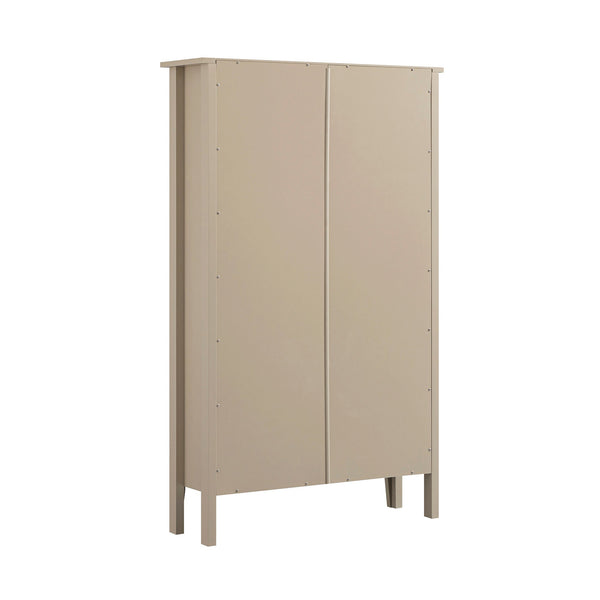 Oakham 3-Tier Shoe Cabinet, Deep Greige