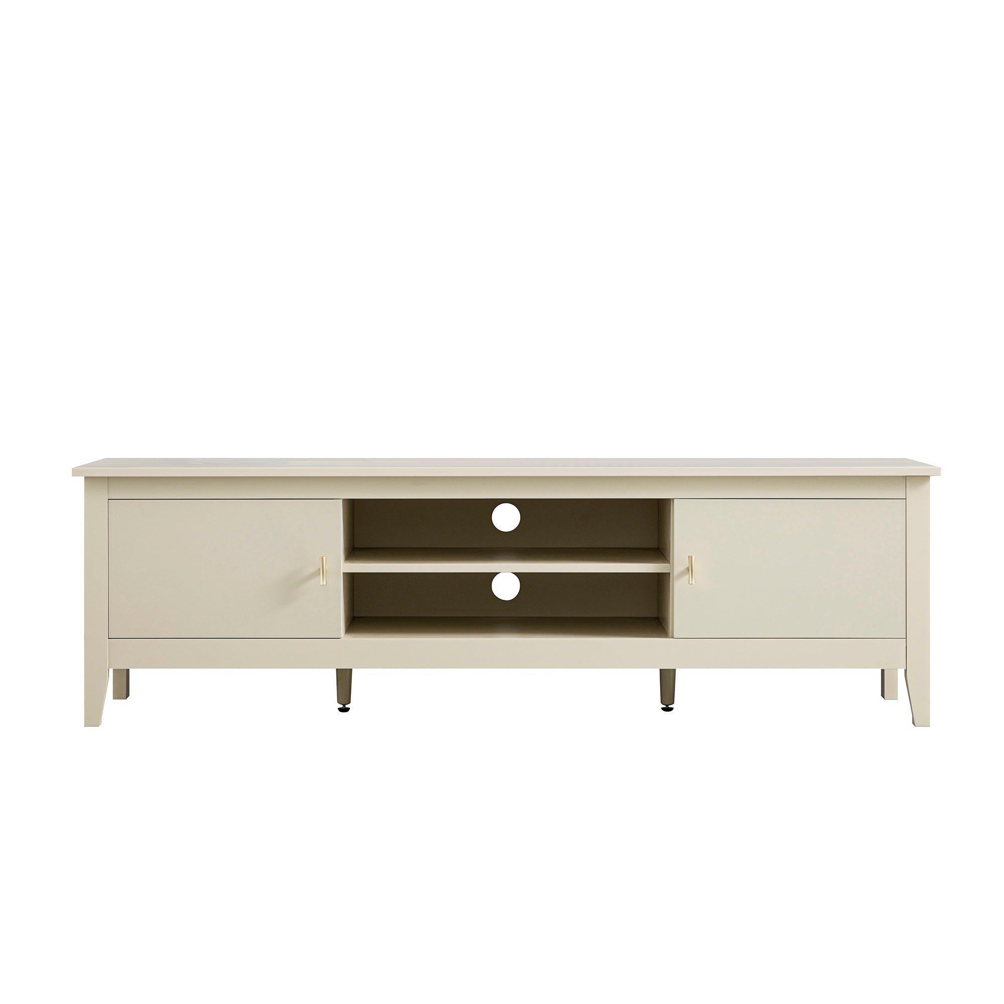 Oakham 150cm TV Unit, Shaded White
