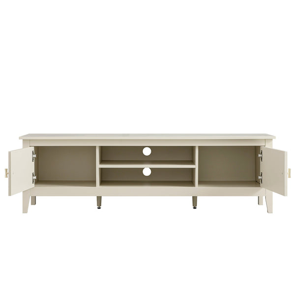 Oakham 150cm TV Unit, Shaded White