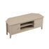 Oakham 120cm Corner TV Unit, Deep Greige